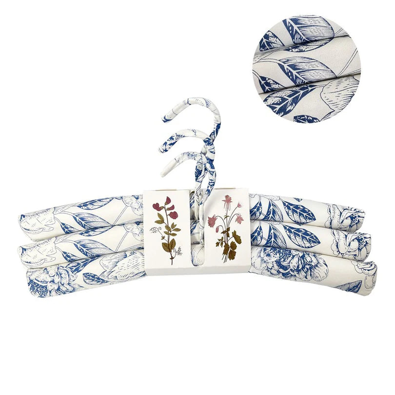Garden Blue Coat Hanger - Set of 3