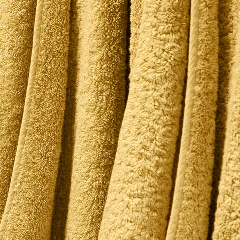 Super Pile Cotton Hand Towel - Gold