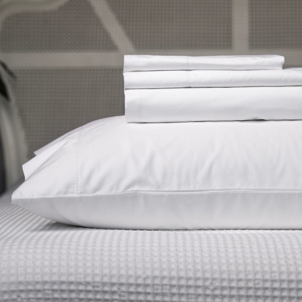 Baksana 500TC Percale Organic Cotton Sheet Set