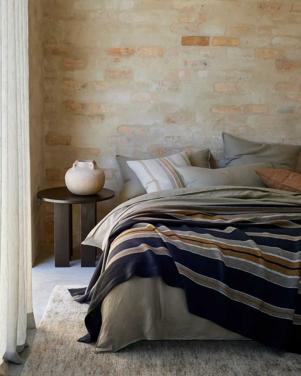 Ravello Fitted Sheet Caper