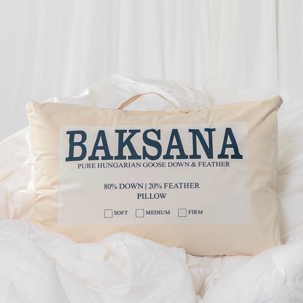 80/20 Hungarian Goose Down & Feather Pillow