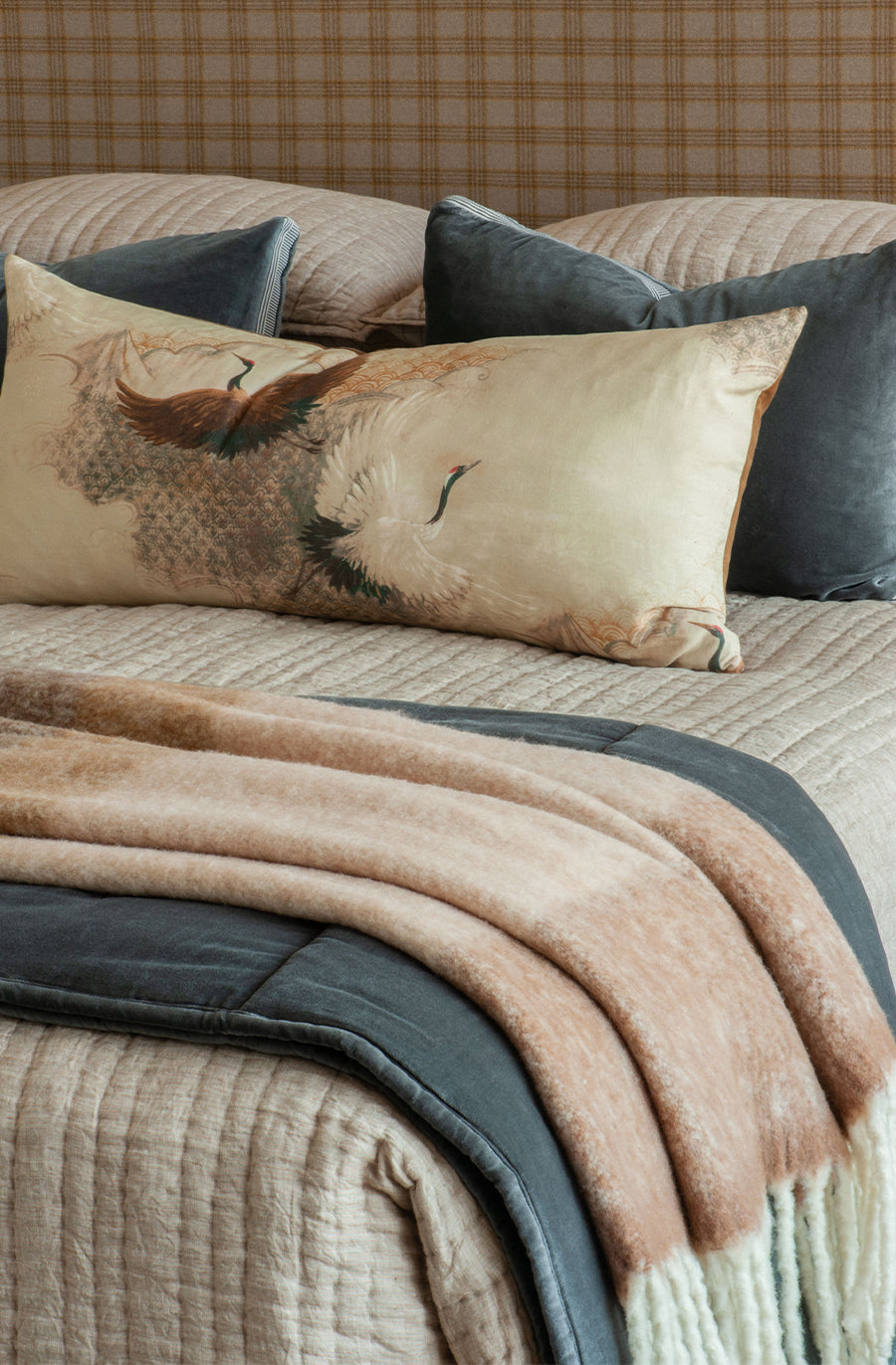 Ricamo Driftwood Bedspread
