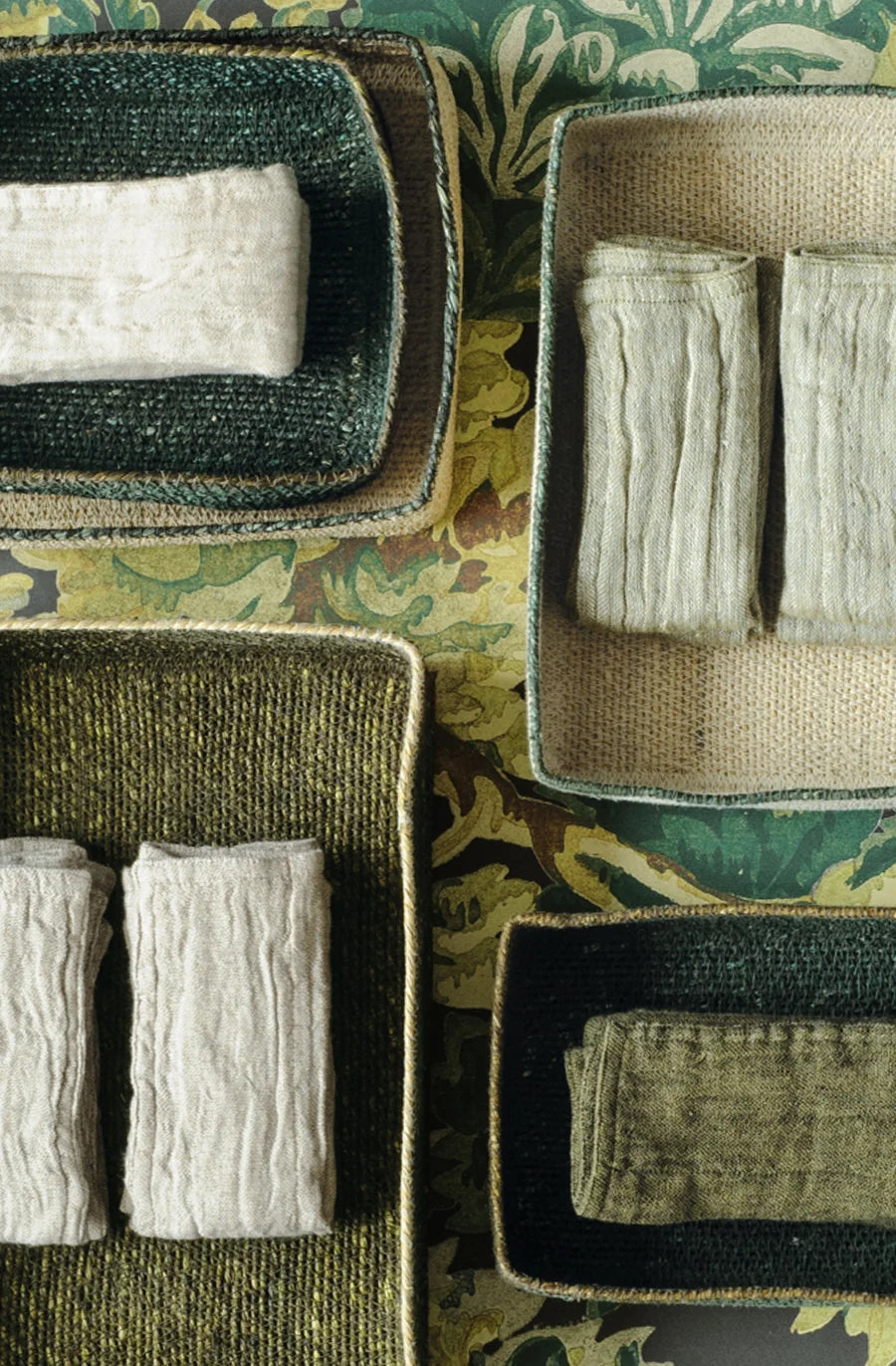 Bianca Lorenne Basso Moss Basket - Large 24x32x7 cm