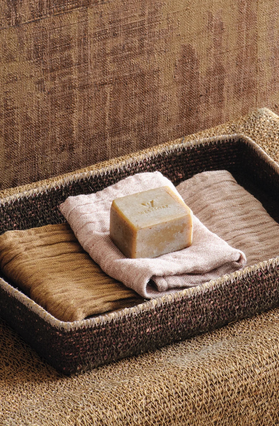 Bianca Lorenne Basso Cacao Basket - Medium W19 x L27 x H5.5cm