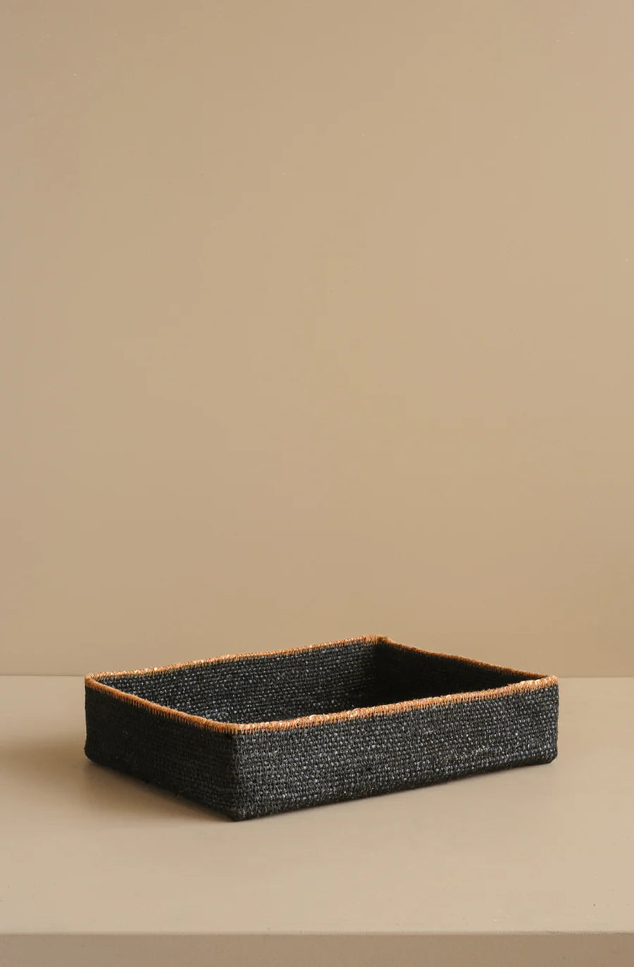 Bianca Lorenne Basso Black Basket - Large 24x32x7 cm
