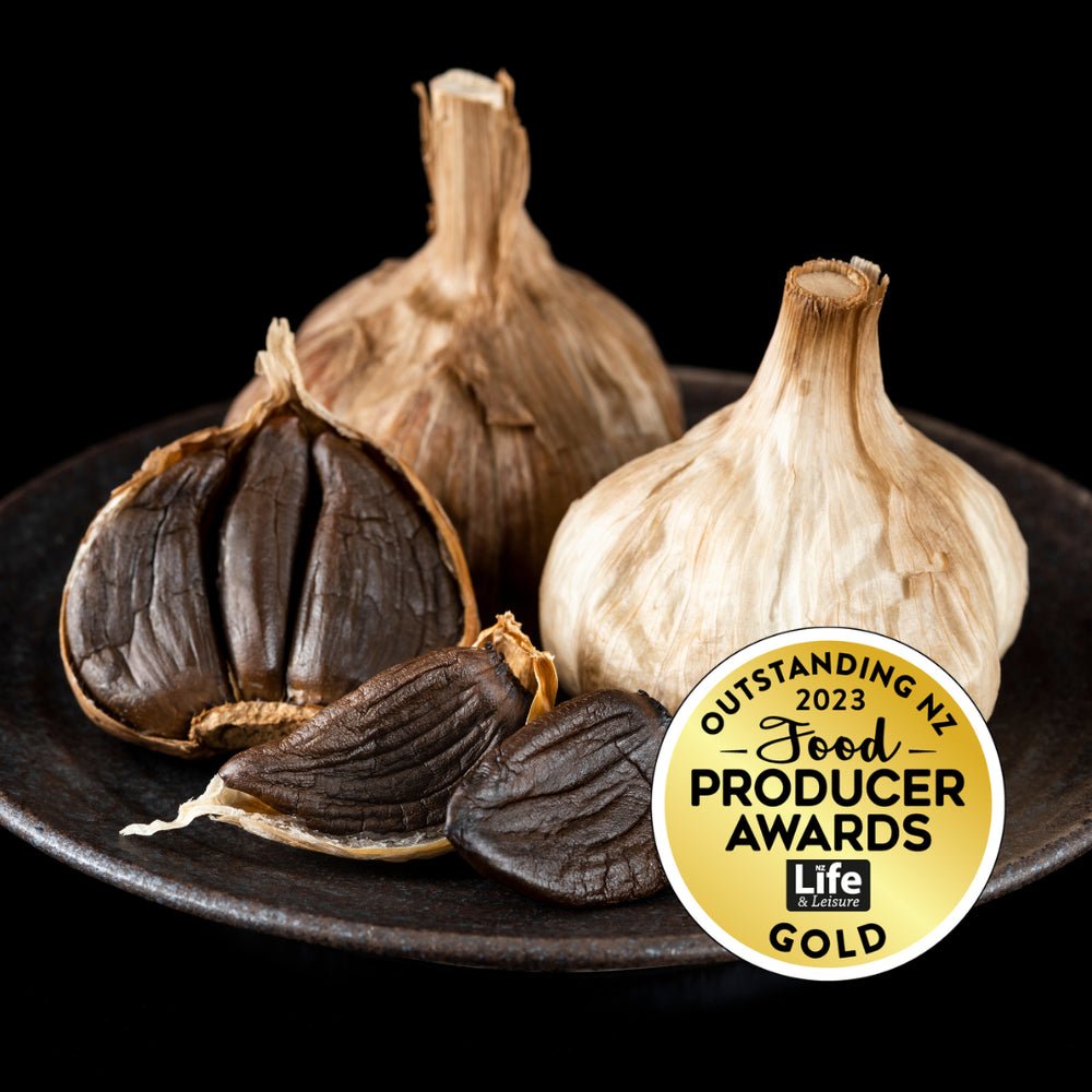 Orpito Bay NEW Coromendal NZ Black Garlic Sea Salt 50g