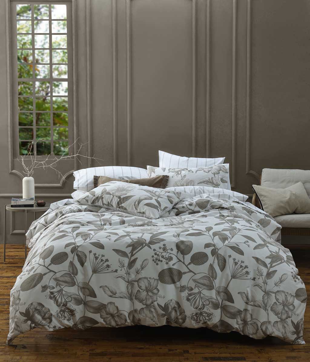 Botanical Duvet Set - Natural