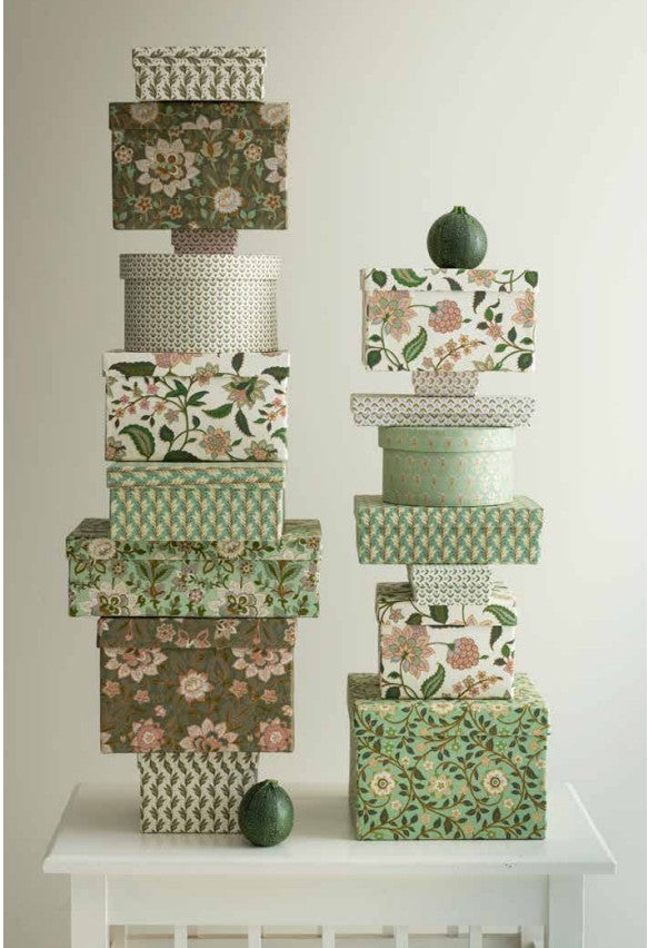 Bungalow Oblong Box L - Sita Pistachio (Set of 2)