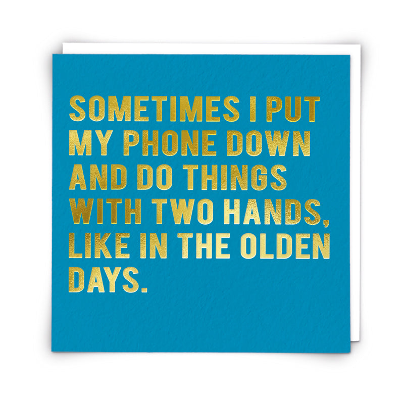 Redback Cards - Olden Days!