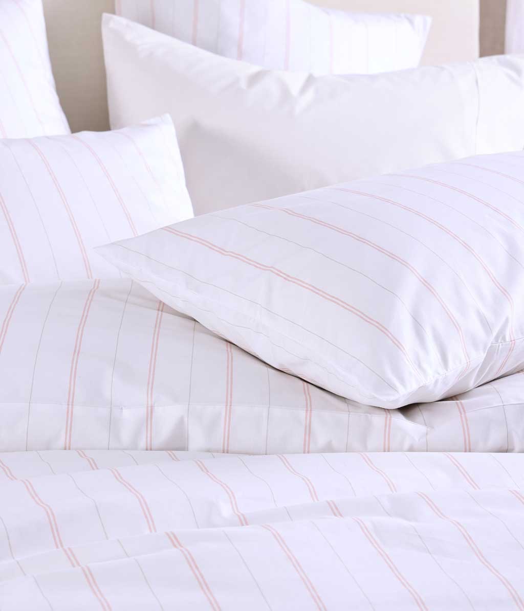 MM Linen Cape Duvet Set - Pink