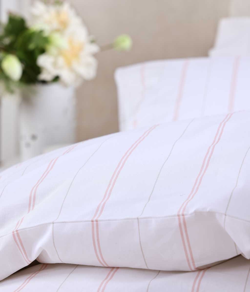 MM Linen Cape Duvet Set - Pink