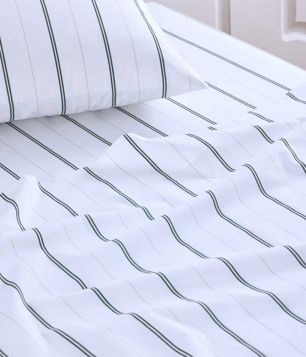 MM Linen Cape Sheet Set - Leaf