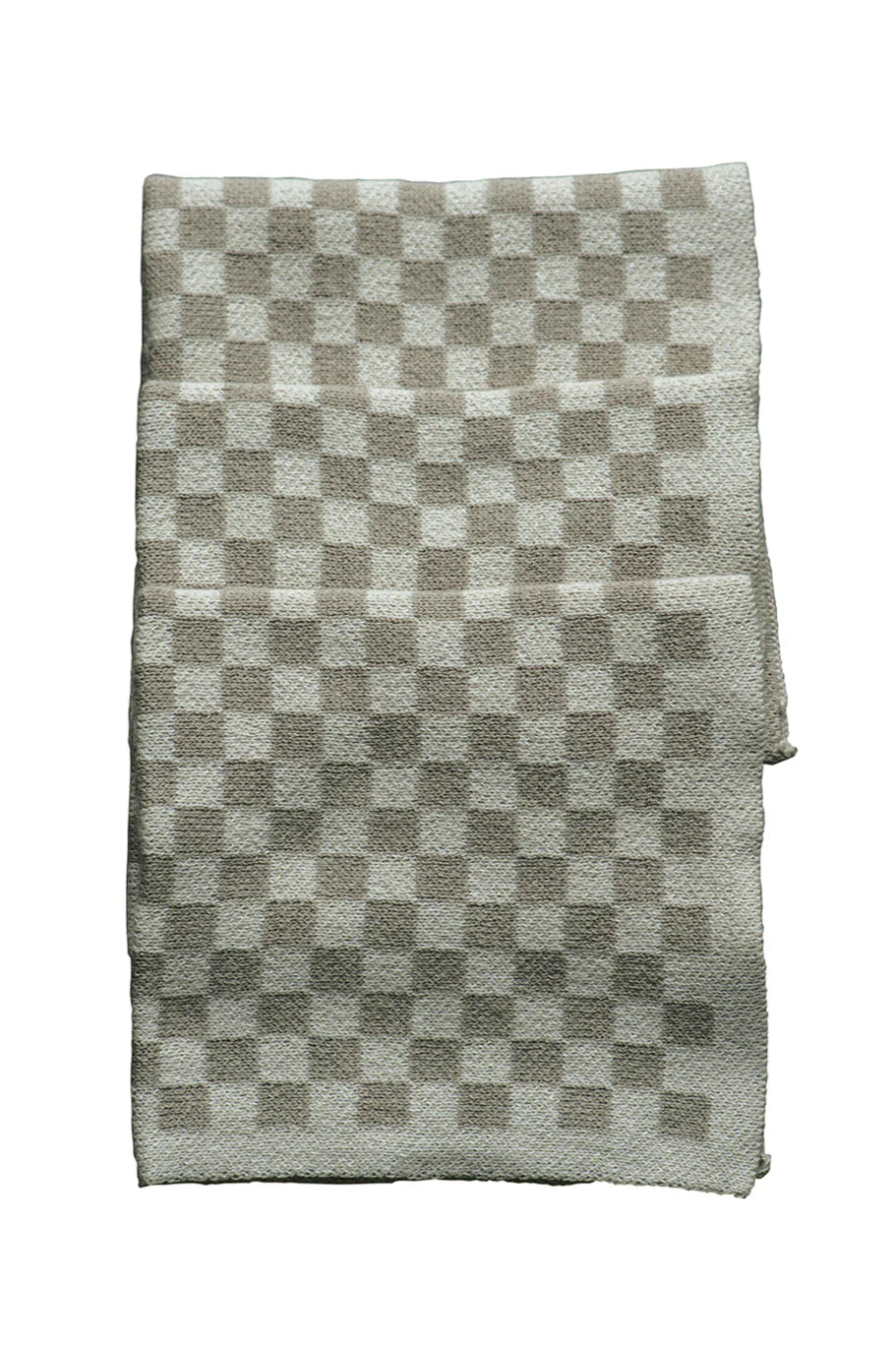 Bianca Lorenne Chekka Taupe Washcloths - Set of Three