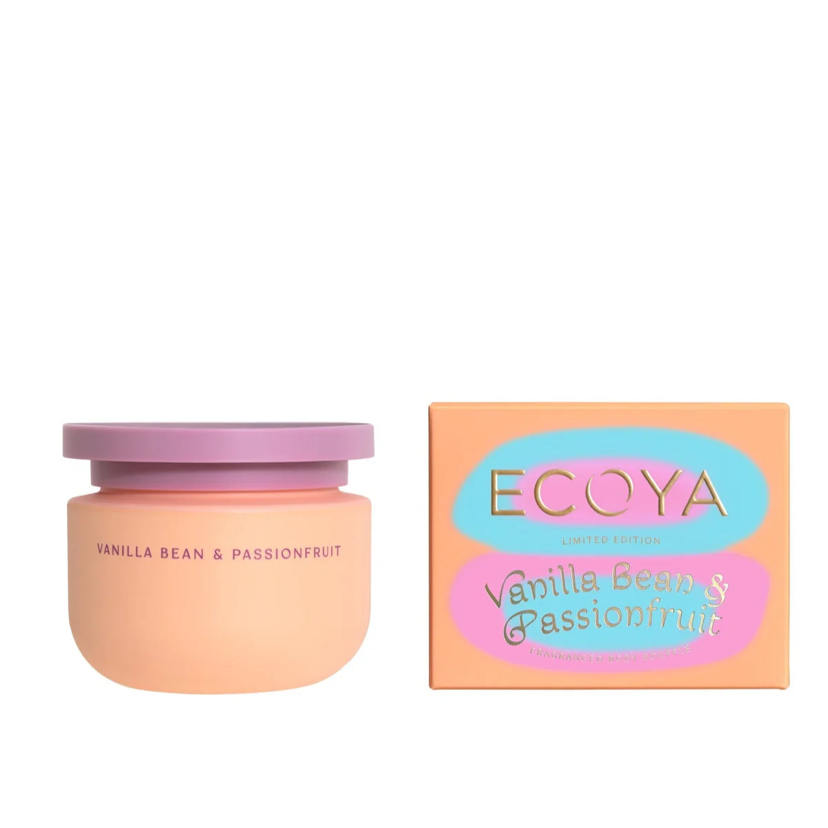 Ecoya Body Souffle Vanilla Bean & Passionfruit 150g