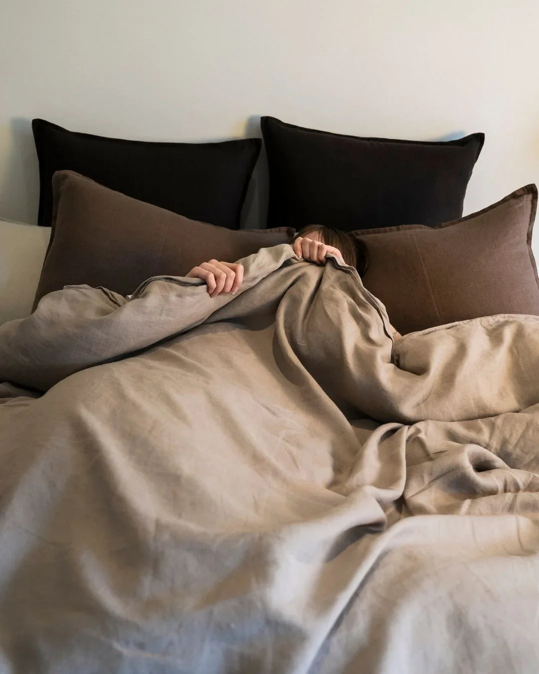 Ravello Quilt Cover Pebble