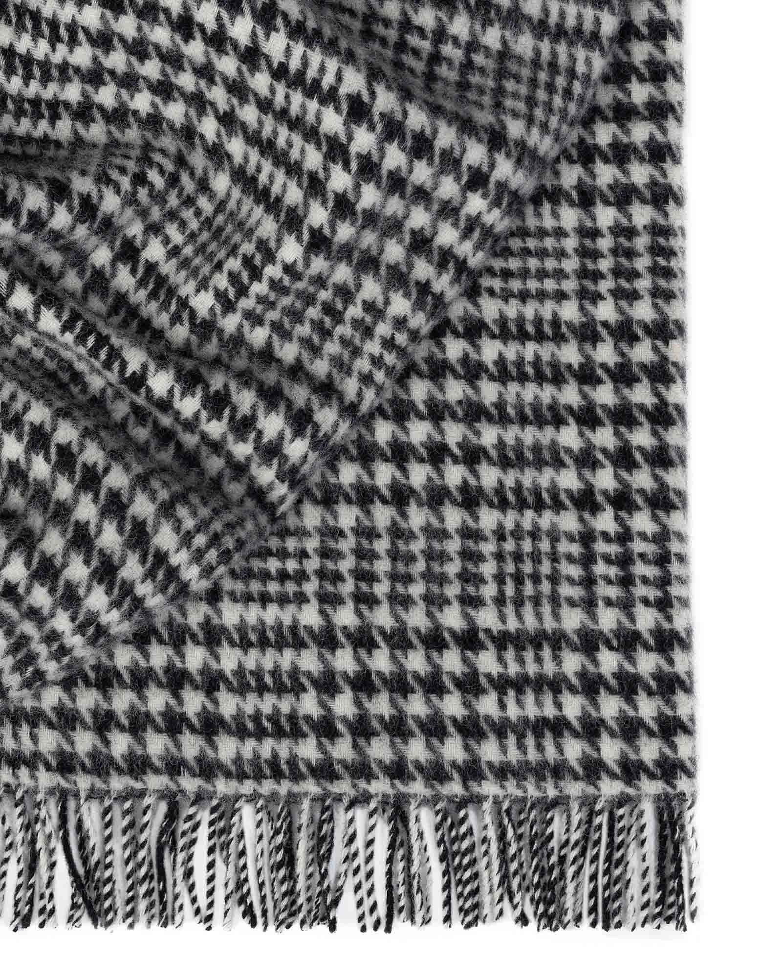 Weave Home Helmsdale Midnight Wool Throw Blanket