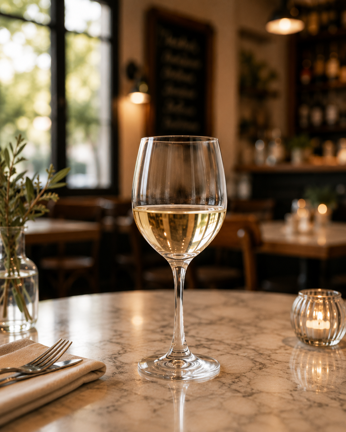 Frankly Cotton Clear Wine Toughened Glass 192ml
