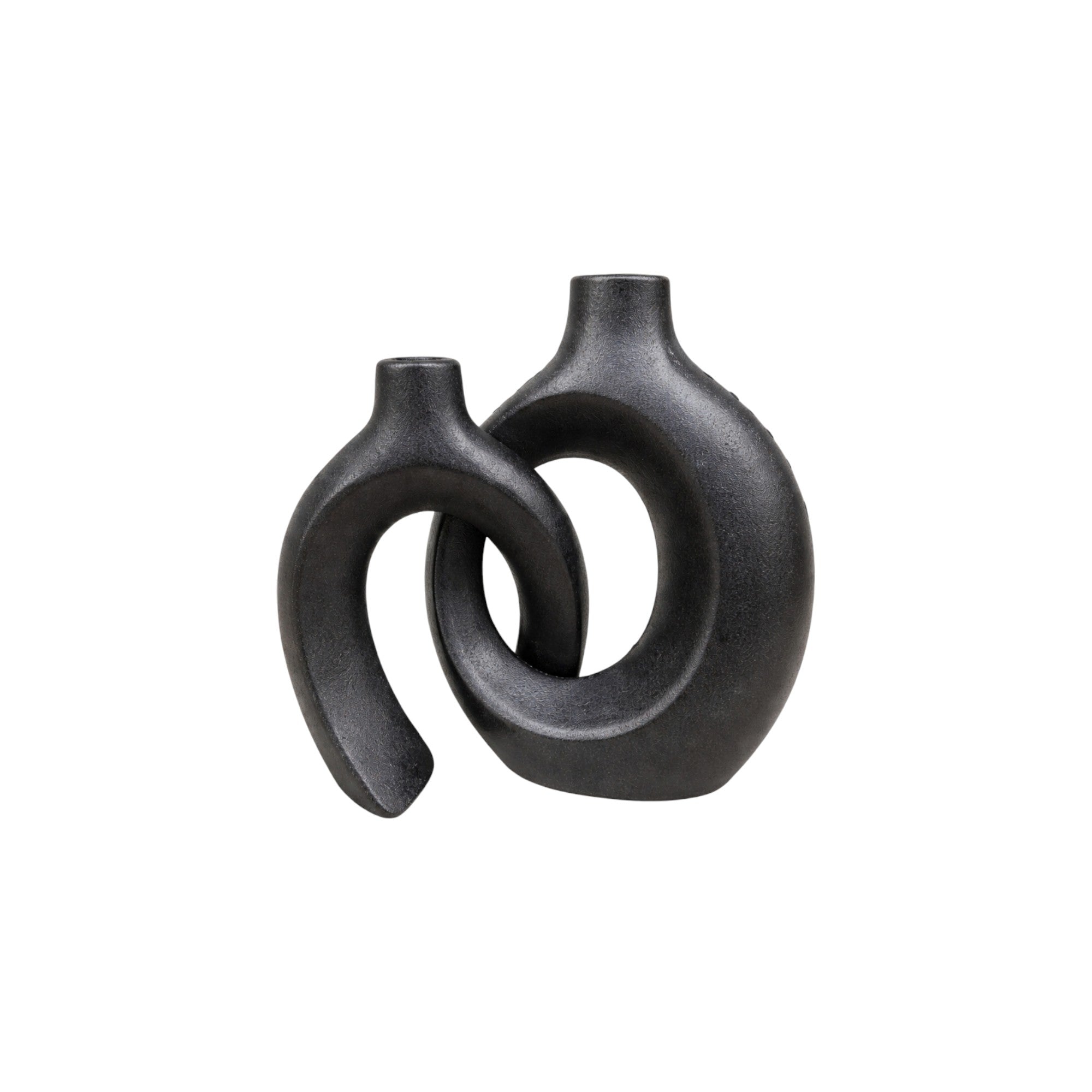 Frankly Cotton Sculptural Ceramic Vase Set