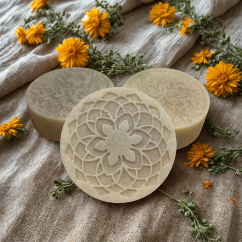 Kawakawa Oat Milk Soap (Lavender, Hemp & Calendula)