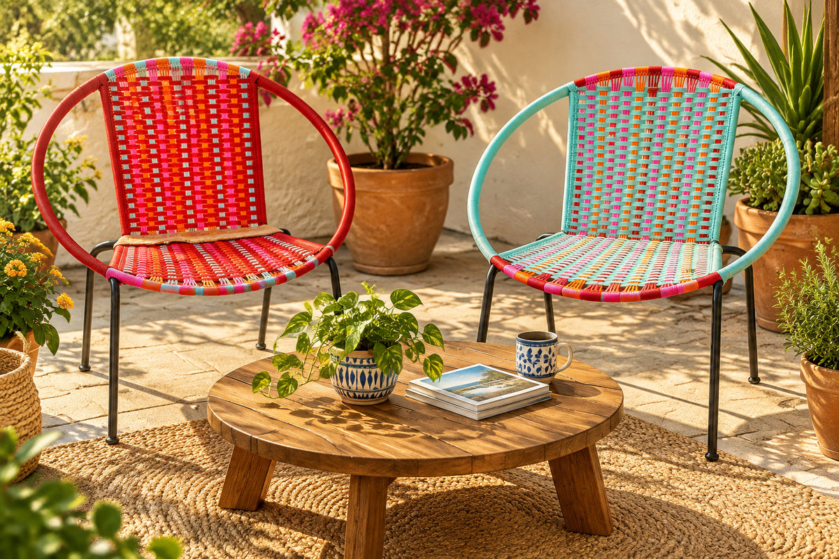 Remember Lounge Chair – Blue | Retro Designer Outdoor Chair | $599