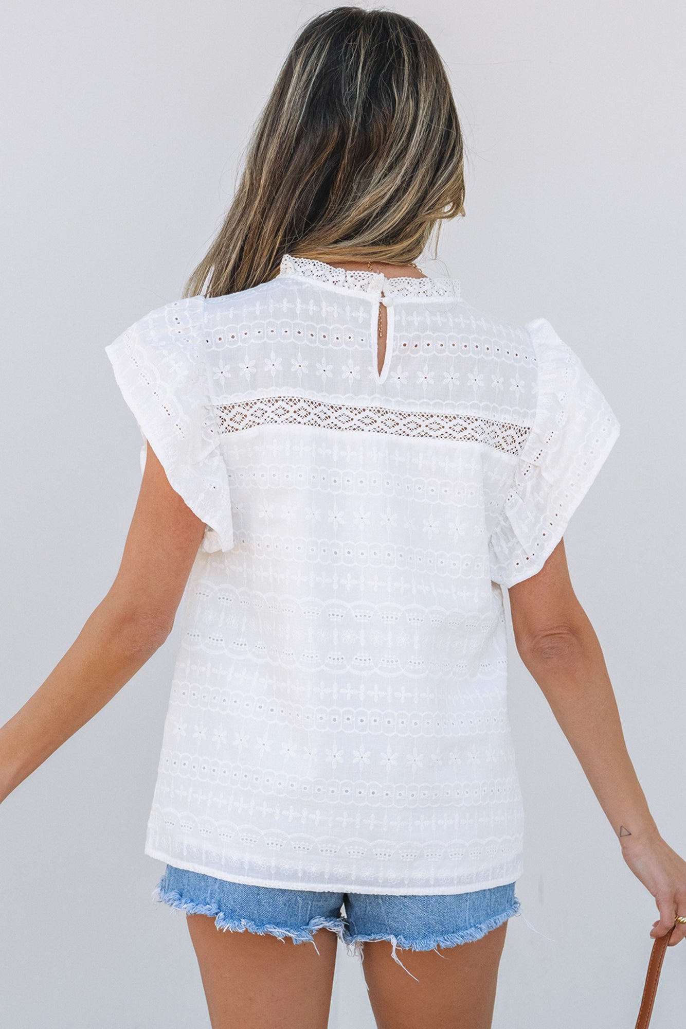 Beau Angel Lace Cotton Top