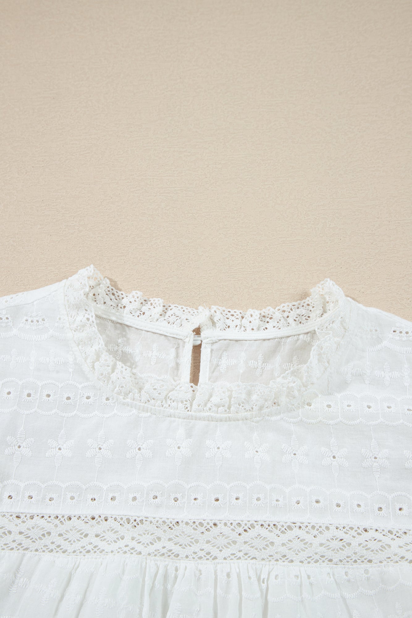 Beau Angel Lace Cotton Top