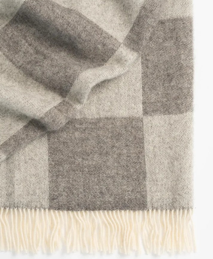 Weave Lake Hayes Throw - Ash - Pre Order for June
