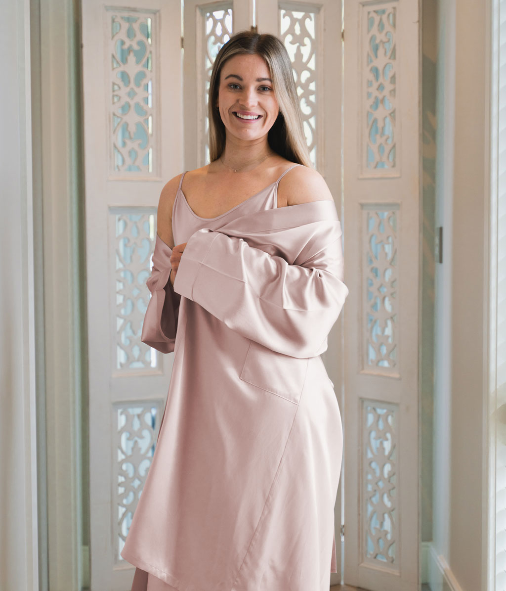 Silk Chemise Blush