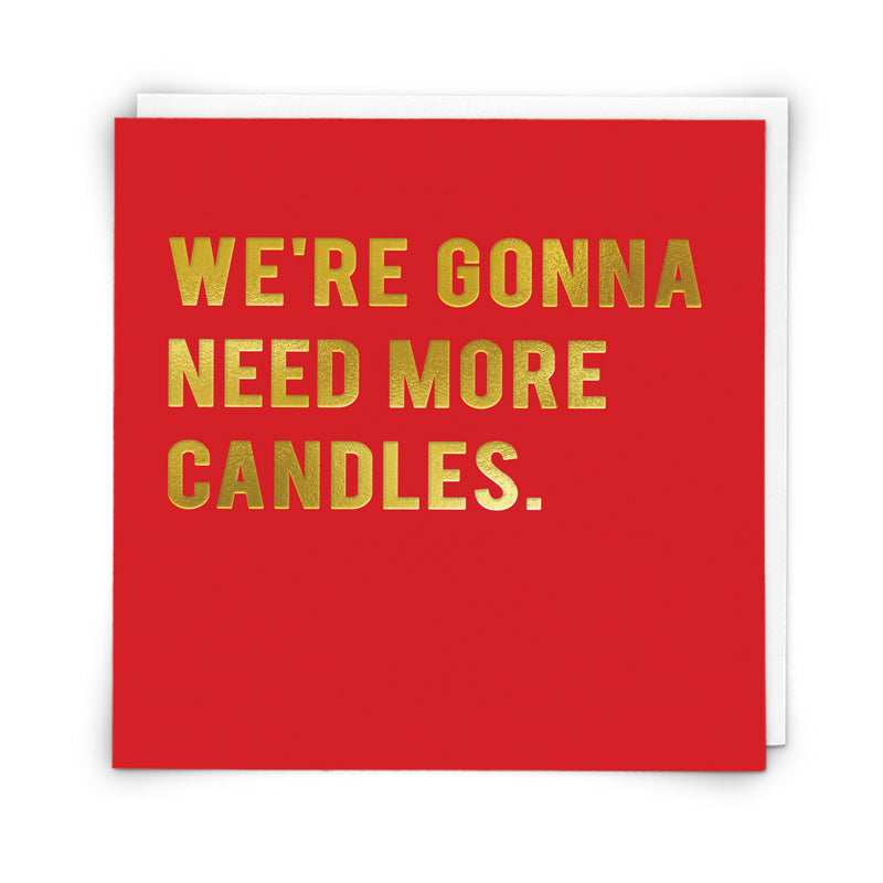 Redback Cards - More Candles!