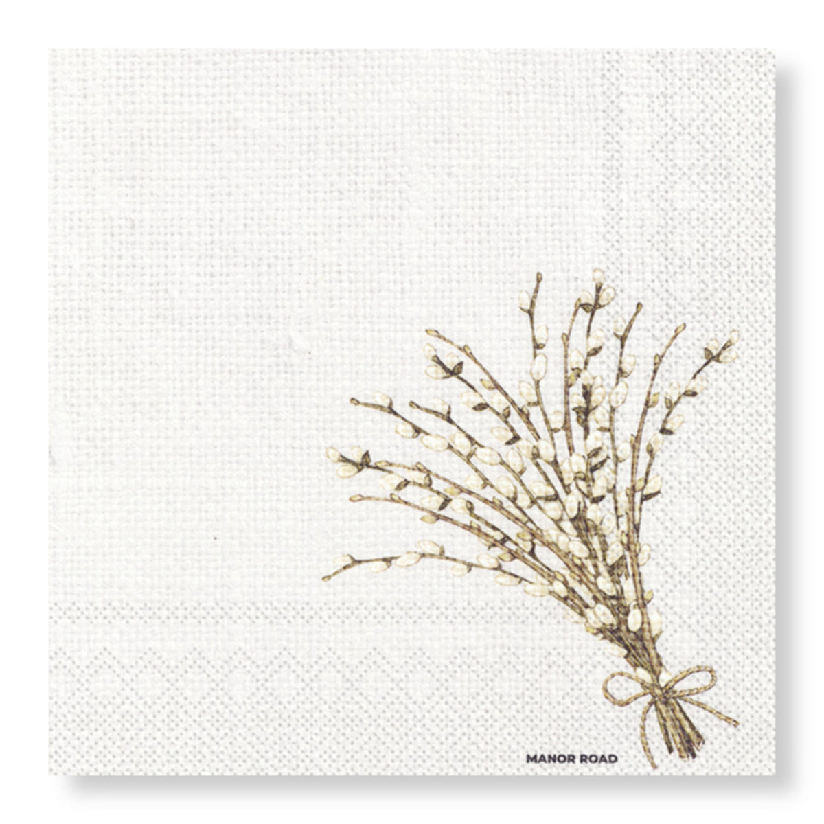 Willow Napkins – Dinner - 40x40cm - 6 Units - Delivery week 1 November