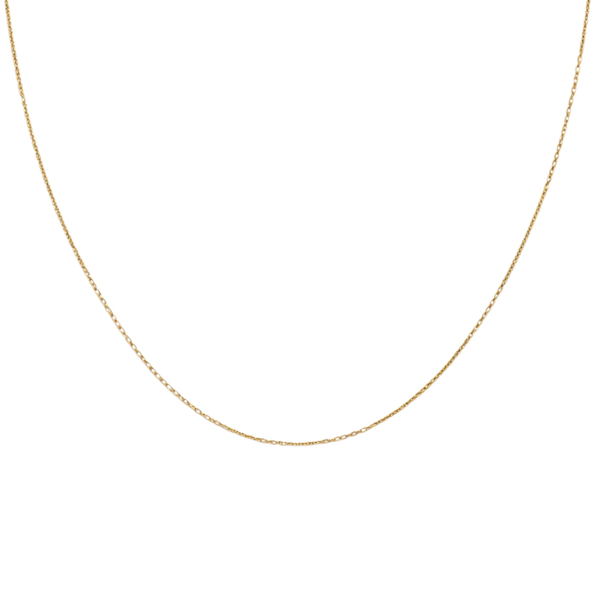 Necklace Flat Box Link Chain