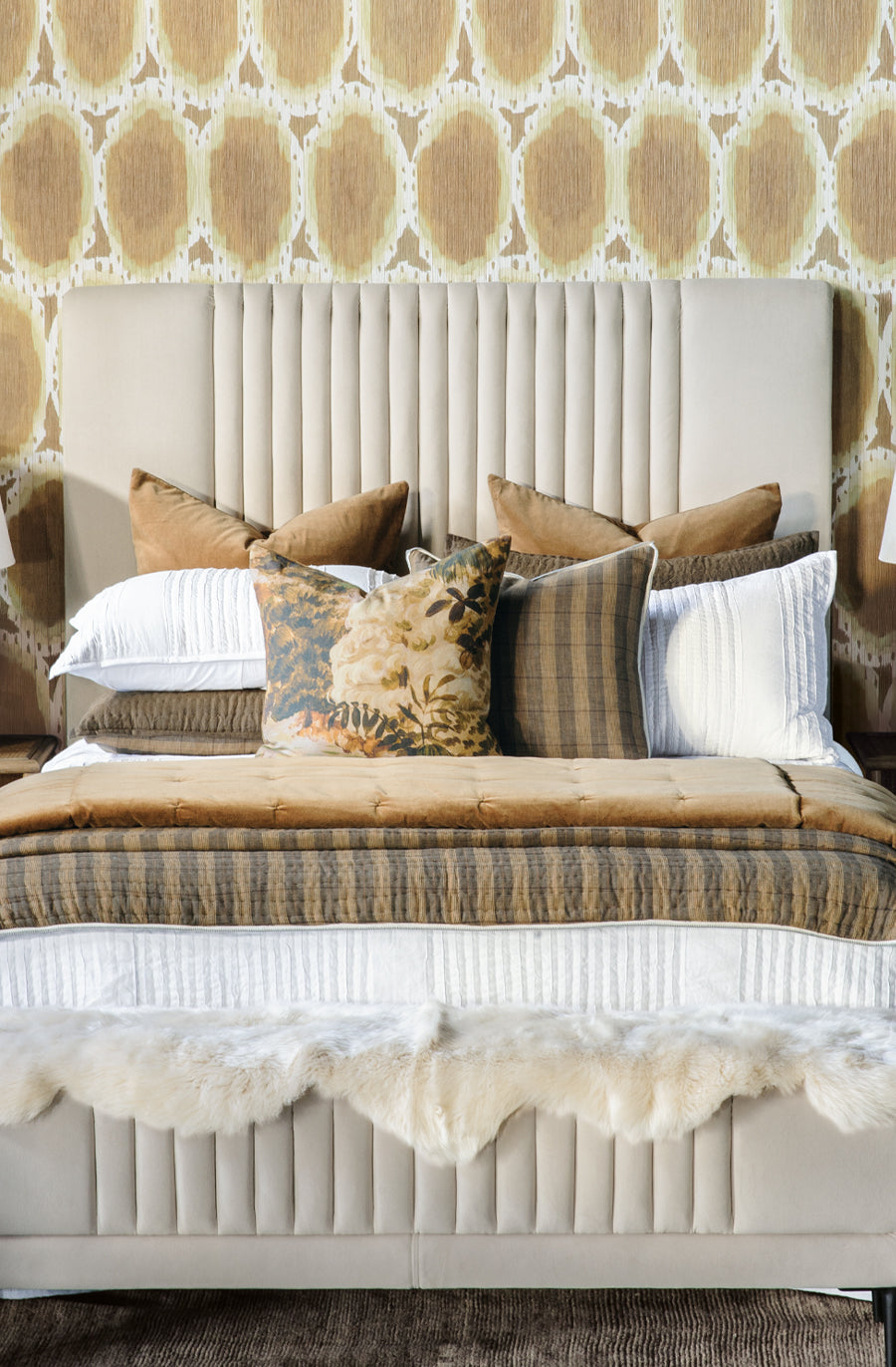 Puritsu White Bedspread