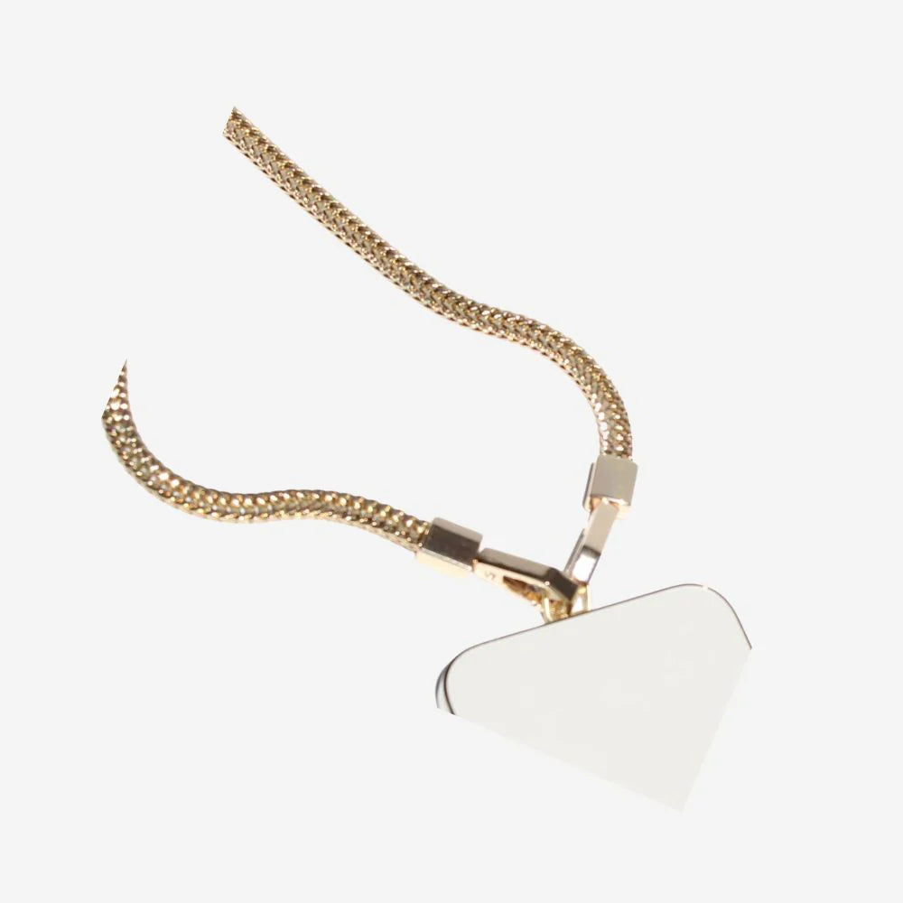 Lanyard Cross Body Chain Gold