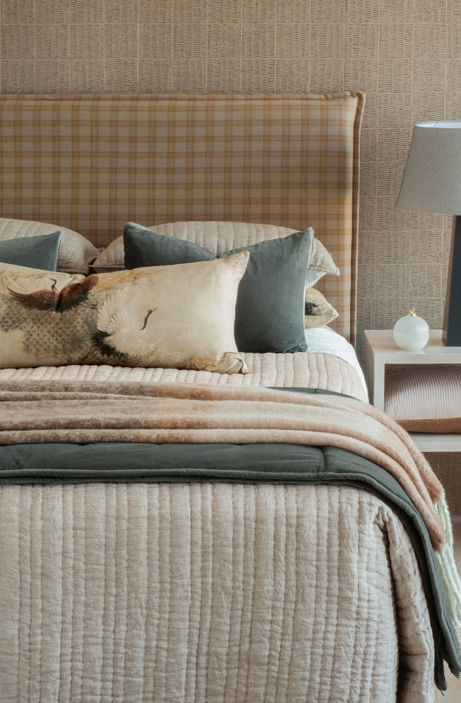 Ricamo Driftwood Bedspread