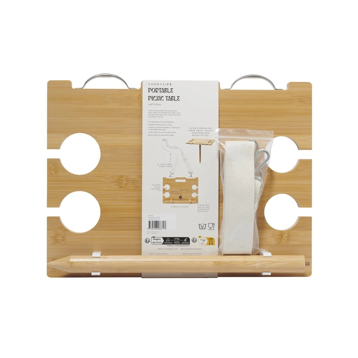 Sunnylife Portable Picnic Table
