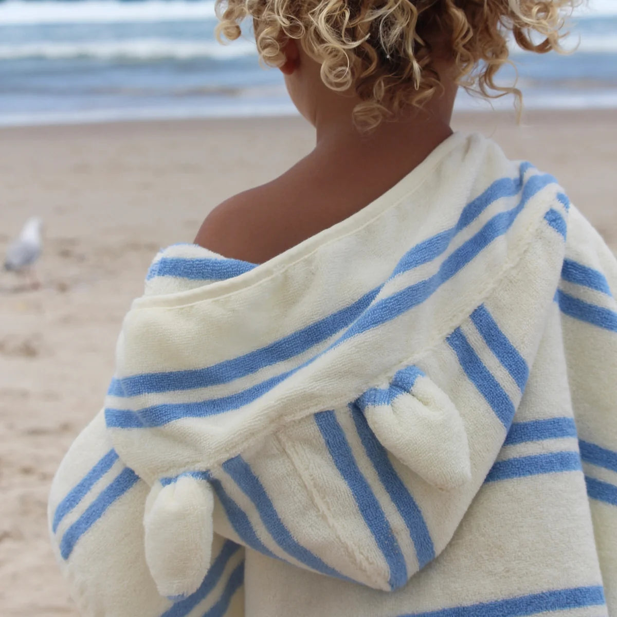 Sunnylife Kids Hooded Towel - Sammy the Seagull