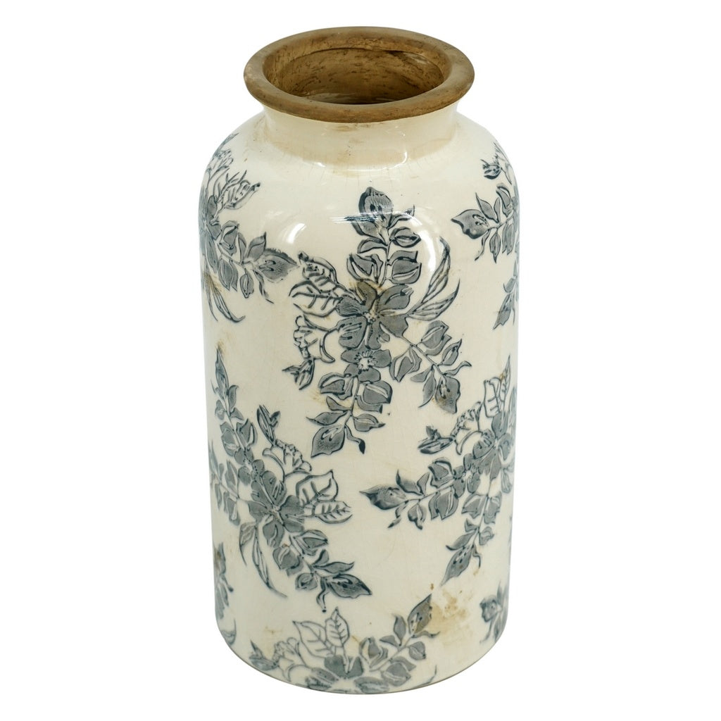 Frankly Cotton Vintage Vase-Medium