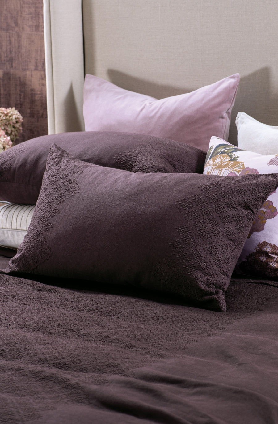 Sashiko Mulberry Bedspread