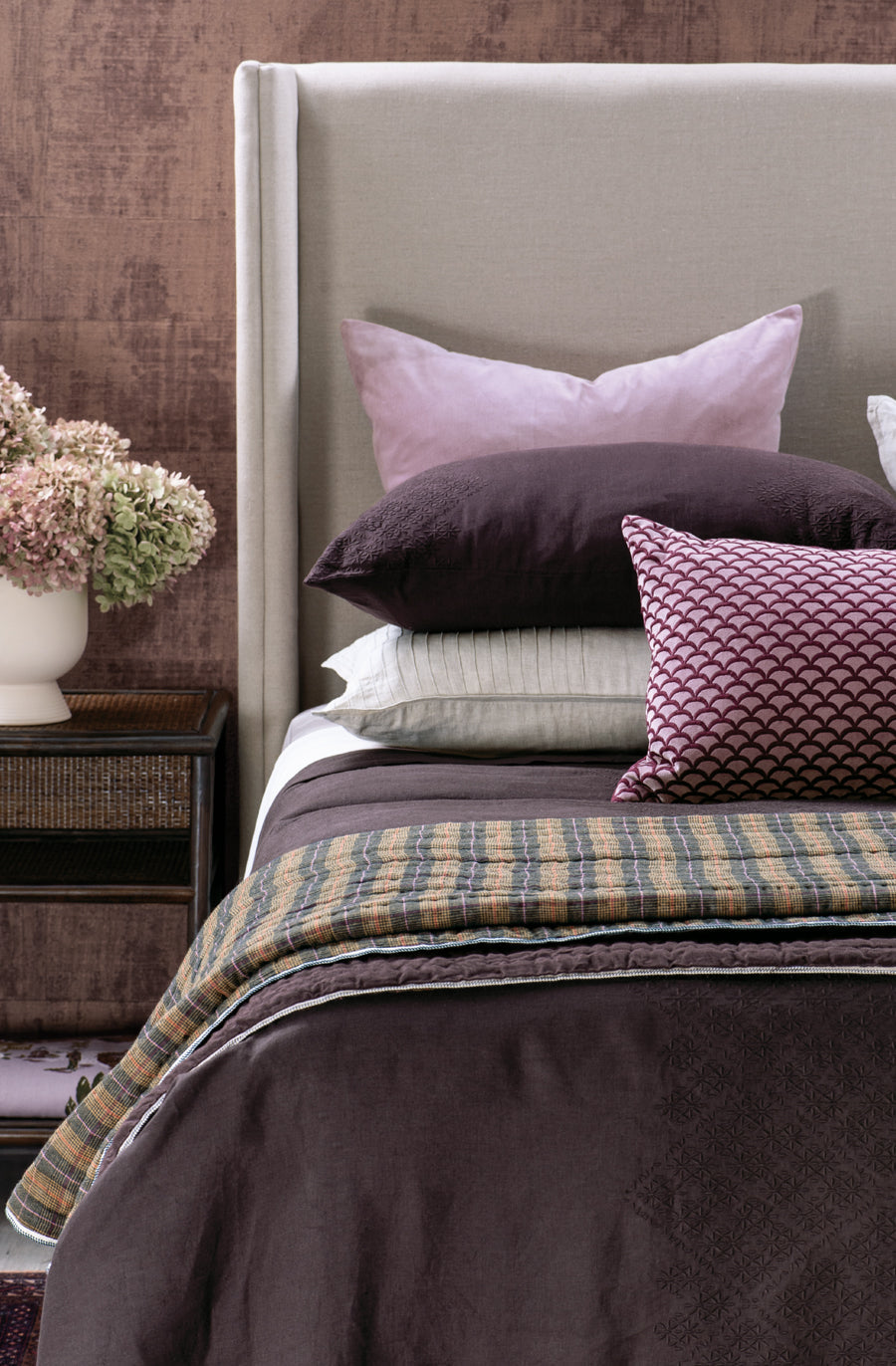 Sashiko Mulberry Bedspread