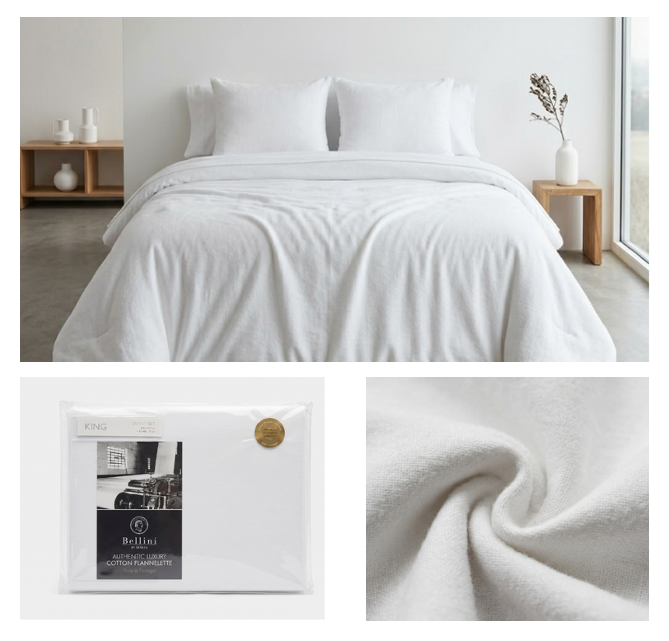 Seneca Bellini Flat Sheet – White