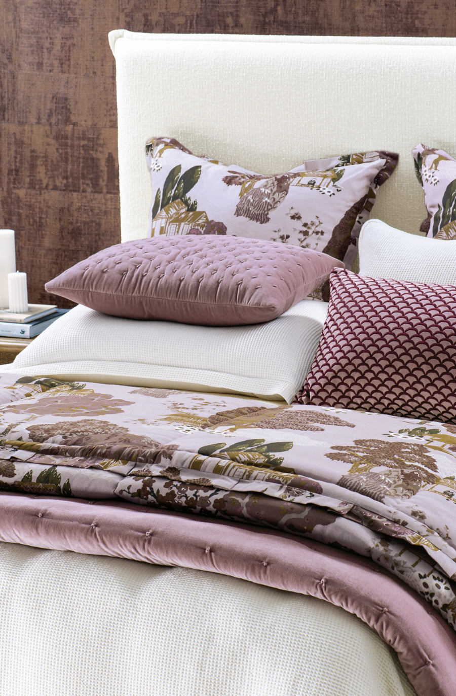 Sottobosco Ivory Bedspread