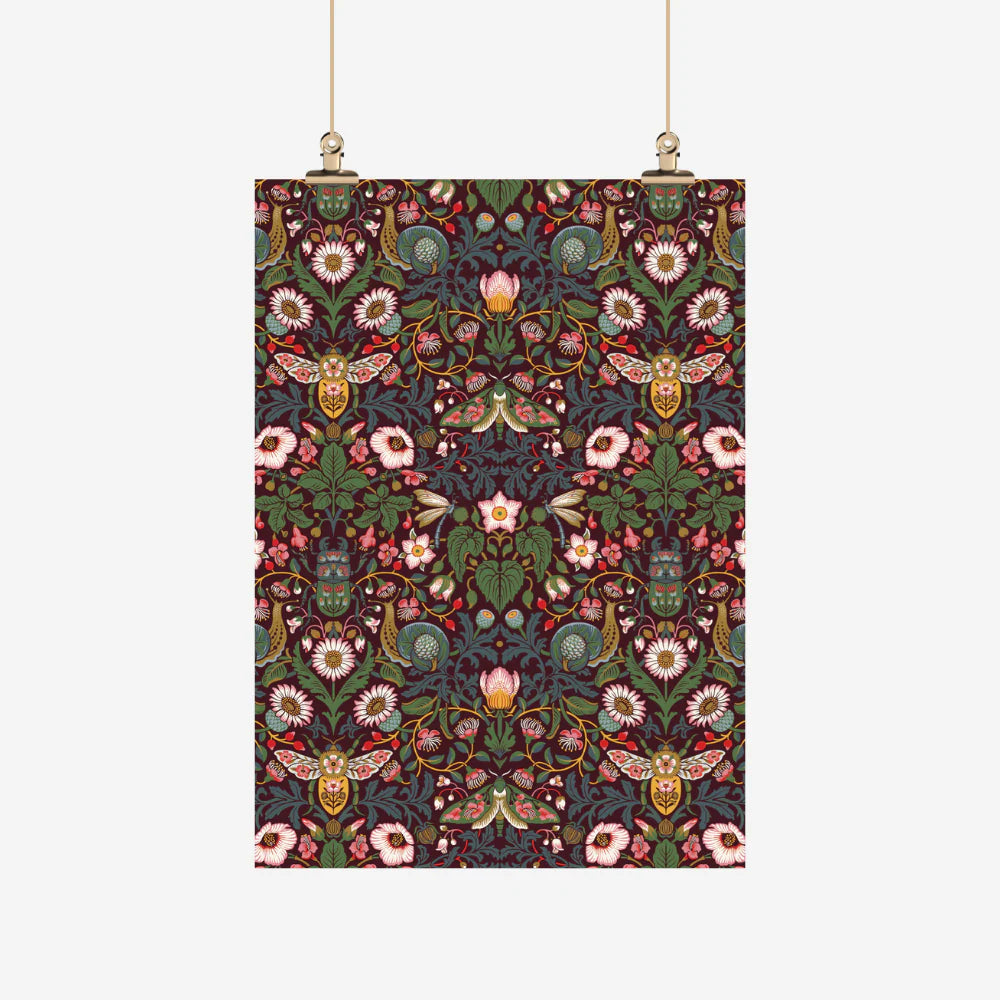 Tanya Wolfkamp Tea Towel - Damask