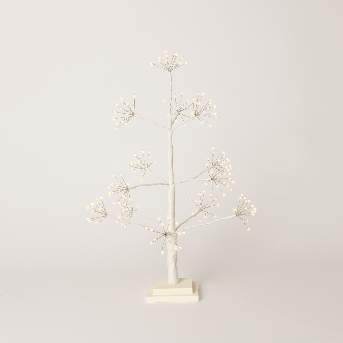 White 60cm WW Starburst LED Tree