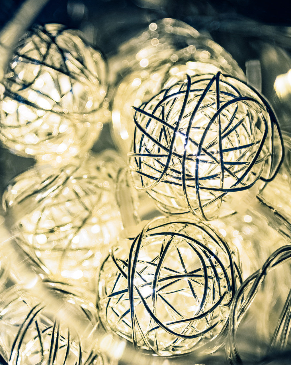 Stellar FAI010/S - Silver Woven Orbs fairy lights