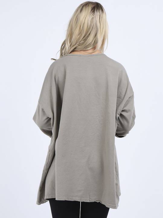 Beau Zola Star Sweater Mocha "Made in Italy"
