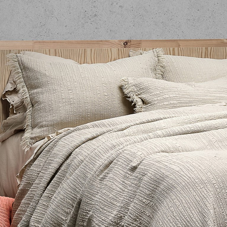 Portuguese AMBIENCE Cotton Blanket - Natural