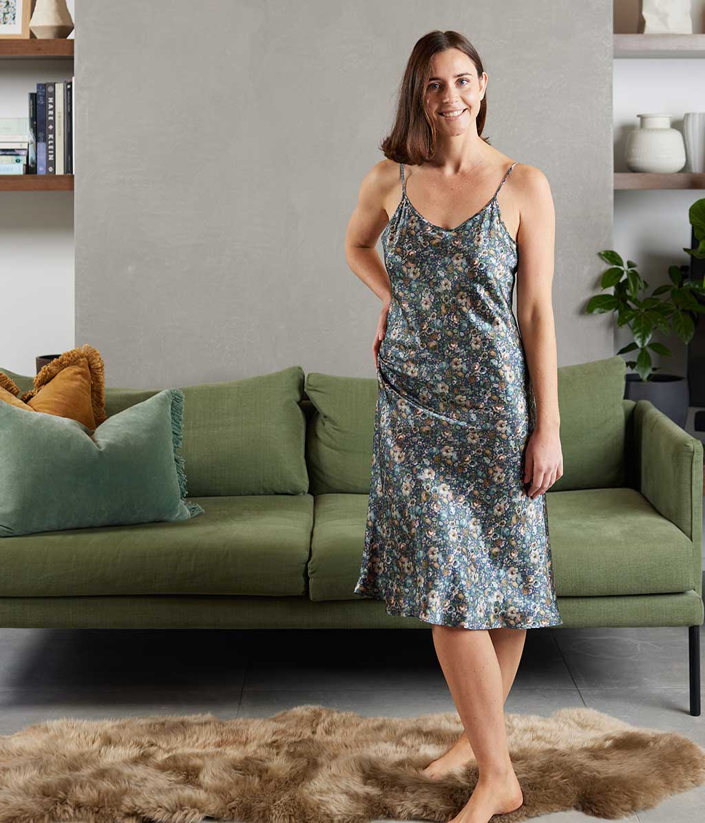 Silk Chemise Aster