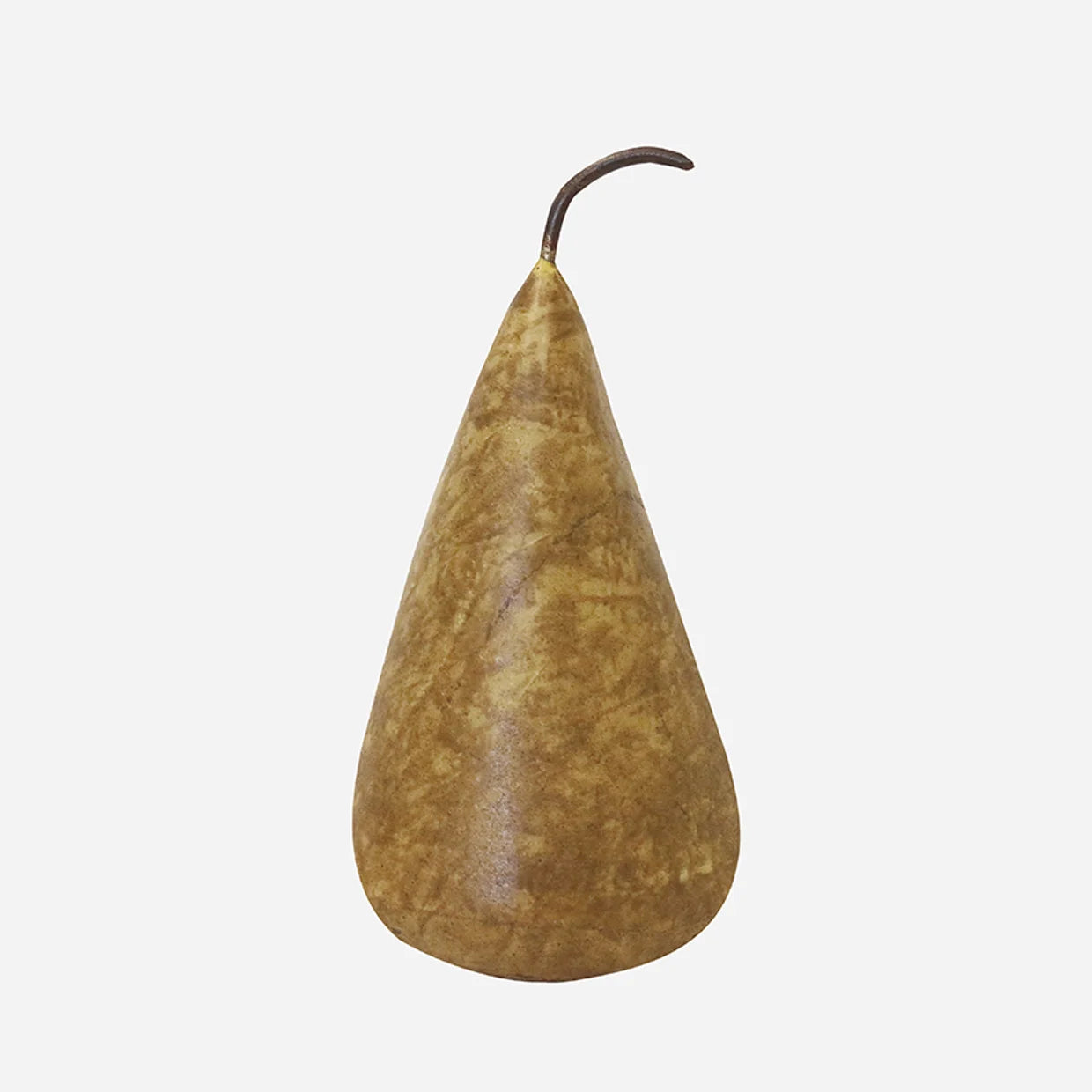 Large Marble Pear - Golden Brown