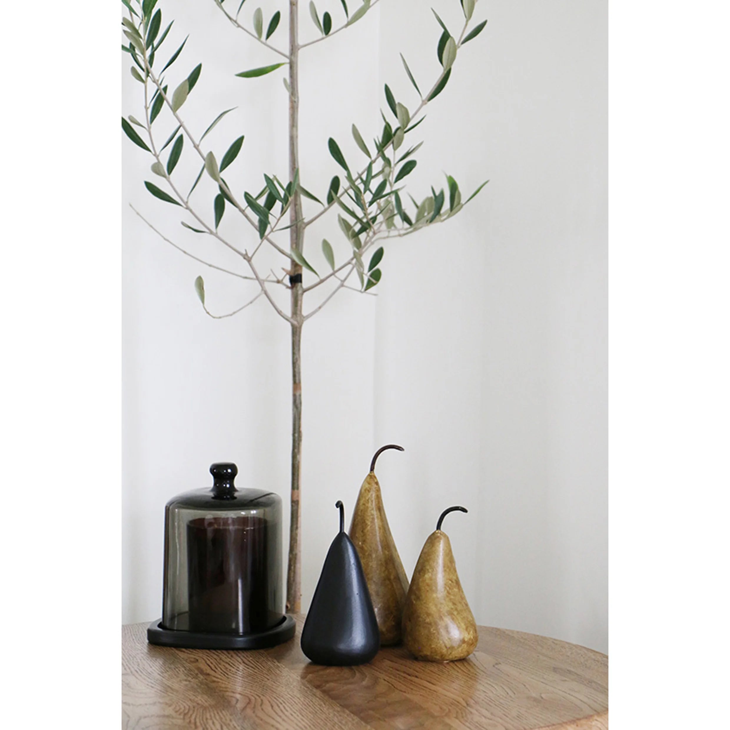 Large Marble Pear - Golden Brown