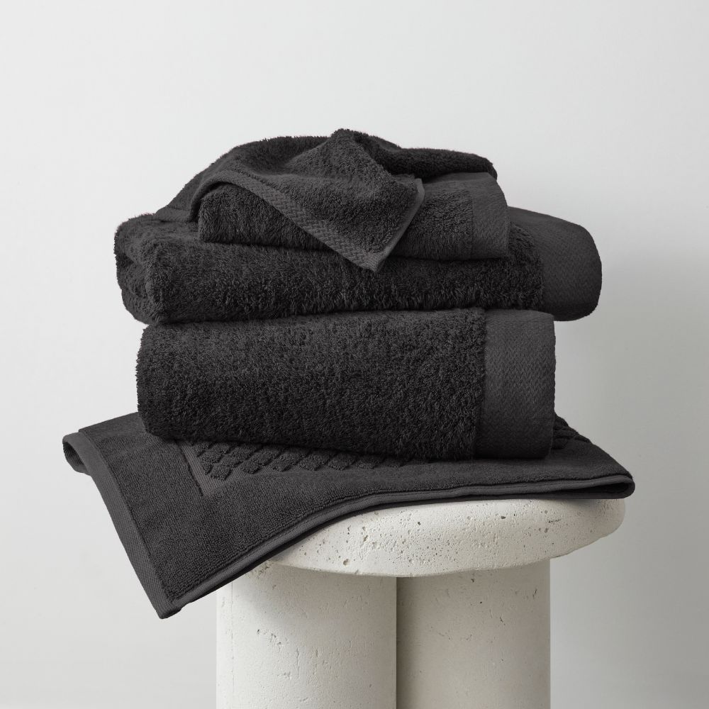 Baksana Bamboo Towel Range - Black